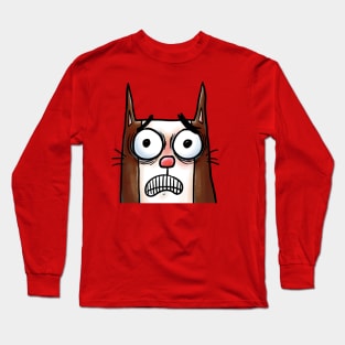 Stress Cat Long Sleeve T-Shirt